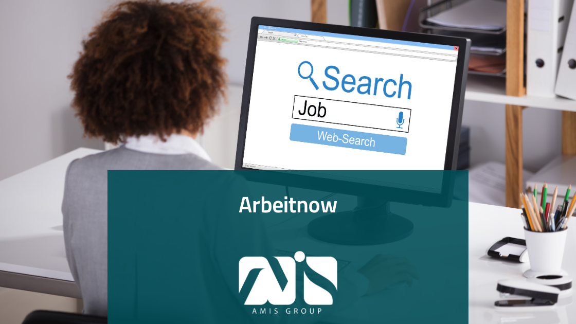 این تصویر معرفی Arbeitnow؛ از منابع کاریابی در آلمان است.
