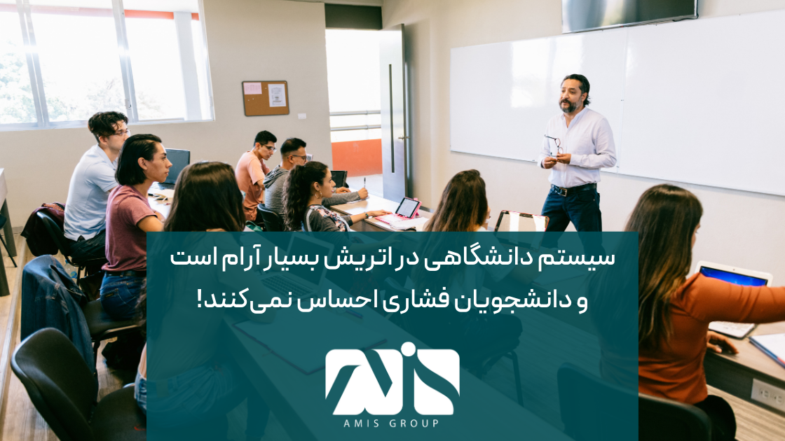 این تصویر بیانگر شرایط سیستم دانشگاهی اتریش است.